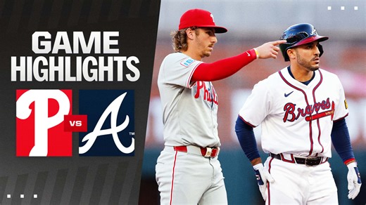 Phillies vs. Braves Highlights