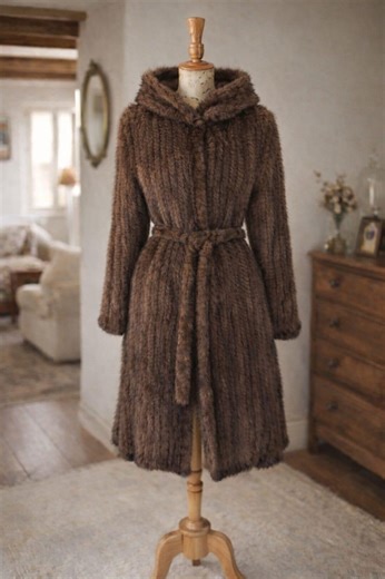 Vintage Coat in Genuine Mink – Timeless Elegance - Etsy