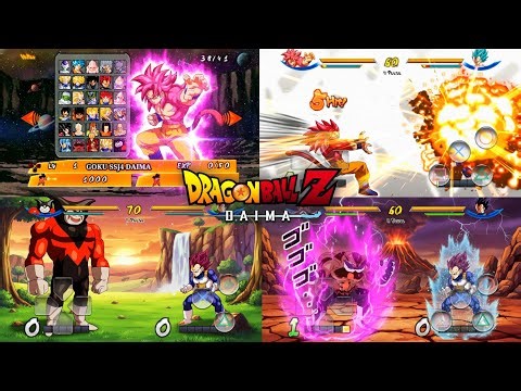 DBZ Tap Battle X DAIMA Mod Android Offline | ALL Ultimate Attacks | Gameplay