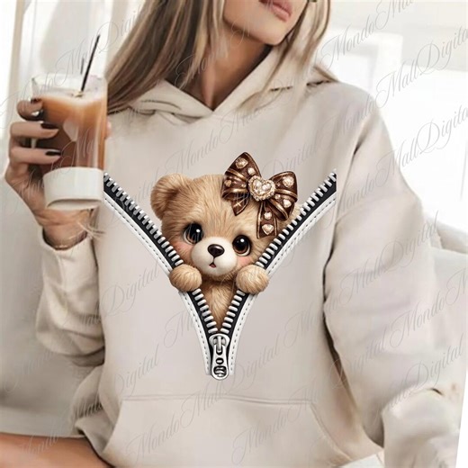 Monogram Zipper Bear PNG: Hip Hop Graffiti Design (digital Download) - Etsy