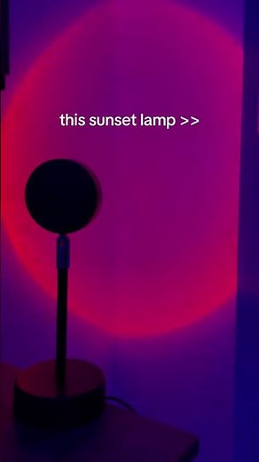 Colorful Sunset Lamp: Transforming Your Space with Ambient Lighting#sunsetlamp