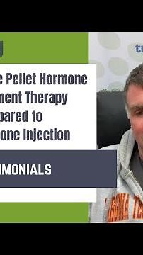 Testosterone Pellet Hormone Replacement Therapy Compared to Testosterone Injection