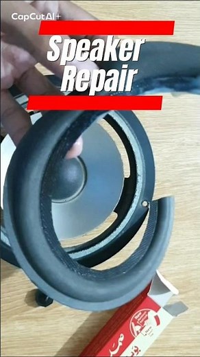 how to repair speaker at home #repair #speaker #woofer #home #shorts #shortsfeed #shortvideo