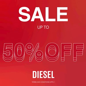 🚨 50% Sale now on! Enjoy free shipping on all orders over €50. | Diesel.ie