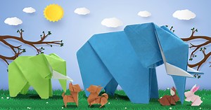 プロが教える立体的な創作折り紙!一枚の折り紙で簡単につくれる「かわいい動物」3選 | マイホームマガジン