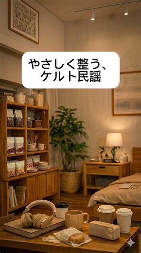 無印カフェで流れてそうな癒しのケルト音楽｜朝を整える30秒