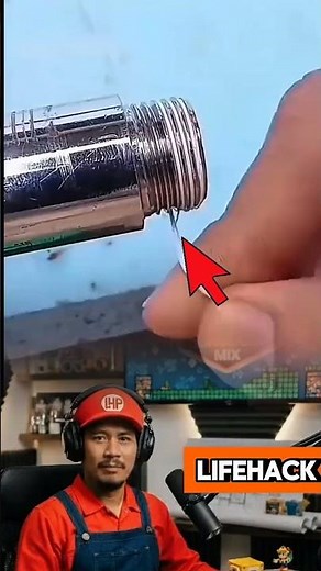 Stop Leaks Now! How to Apply Thread Seal Tape (Teflon Tape) the RIGHT Way #shorts #diy #plumbing