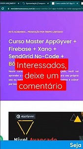 APPGYVER MASTER AULAS BÁSICO MÉDIO AVANÇADO