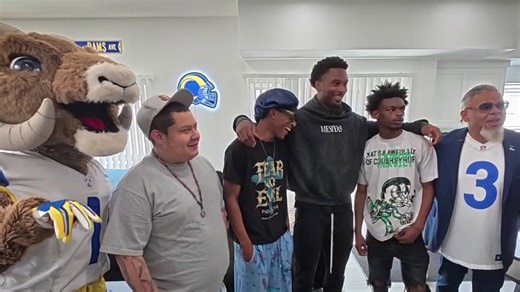 Rams' Kamren Curl teams up with the RightWay Foundation