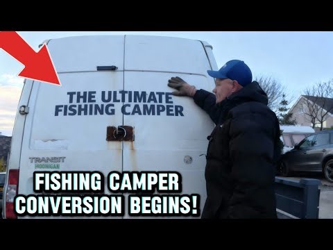 Can I convert THIS VAN into THE ULTIMATE FISHING CAMPER!? Transit Mk7 Camper Conversion
