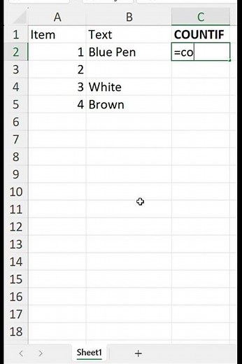 Count Cells That Meet a Condition in Excel with COUNTIF! 🎯