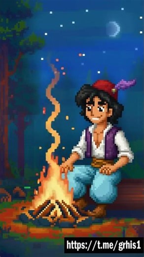 Pixel Aladdin | Magic Carpet Adventure in Retro Style 🕌✨ #aladdin #disney