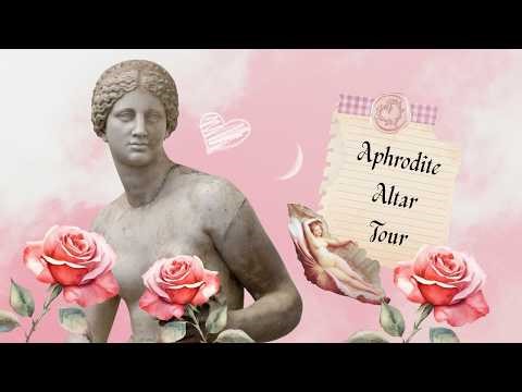🐚🩷🌊 Aphrodite Altar Tour 🌊🩷🐚