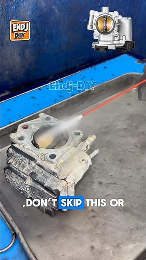 Throttle Position Valve TPS Cleaning 🧼 #tps #throttlevalve