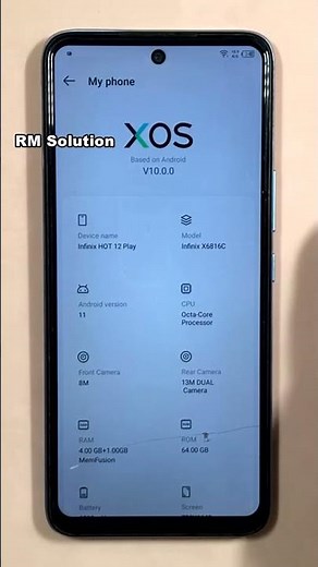 How to Enable - developer Options' and 'oem Unlocking' on infinix hot 12 play