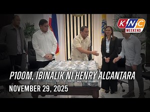 P100M, ibinalik ni ex-DPWH engineer Henry Alcantara | Kidlat News Channel (November 29, 2025 12NN)