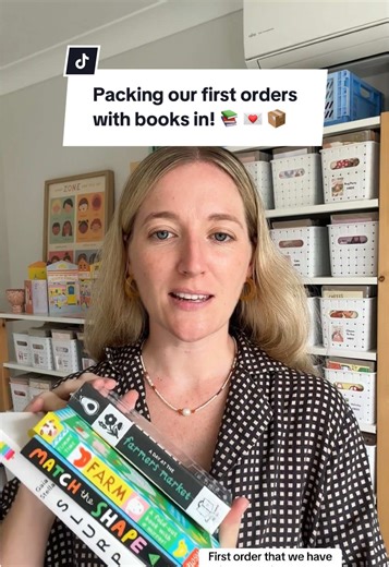 This week we launched books on the website - and it has been sooo fun seeing which ones people have chosen! I can’t wait to continue adding more alongside our own products 📚💌❤️ #books #childrensbooks #kidsbooks #bookstore #packingorders