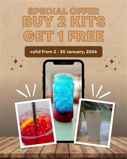 Jan Special 🎉 Purchase 2 Take Home Kits and get a 3rd Kit FREEEE!!! That’s 3 months of epic Loaded Teas Every Single Day! PM the page to get your hands on this to good to miss special.