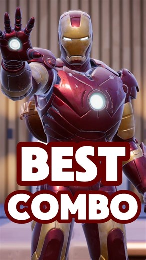 Iron Man Combo! #fortnite #marvel #combo