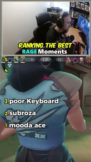 Ranking the best valorant rage moments!