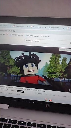 baldi big Zoo Minecraft clip