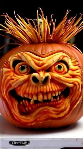 Crazy Pumpkin Carving is NOT AI