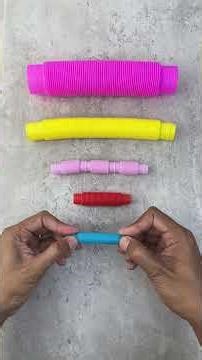 Creative😎ASMR: Vibrant Tube Collection &Rhythmic Sound Progression |Full Spectrum #asmr #satisfying