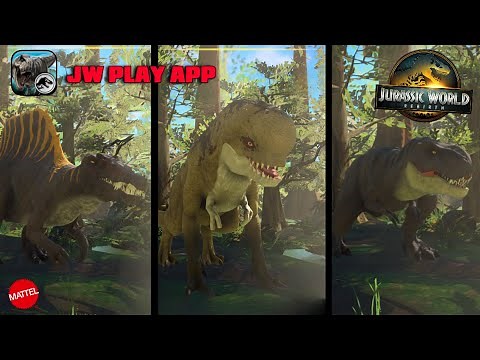 Scanning Jurassic World Rebirth toys into JW play app!