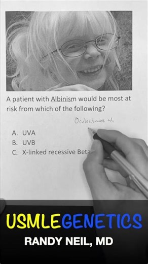 USMLE GENETICS Less than 1 minute #usmlestep #usmle #medicalschooljourney #usmlejourney
