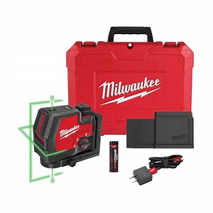Reviews for Milwaukee Green 100 ft. Cross Line and Plumb Points Rechargeable Laser Level with REDLITHIUM Lithium-Ion USB Battery and Charger | Pg 1 - The Home Depot