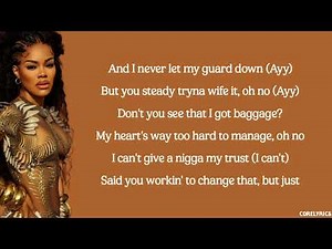 Teyana Taylor - Bare Wit Me (lyrics)