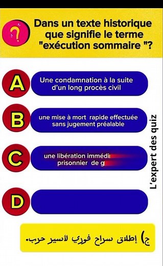 What is a "Summary Execution"? ⚖️❌ (Vocabulary Quiz)