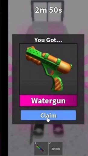 I Traded for the Watergun in MM2!