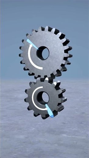 Acceleration Gear Mechanism Explained | 3D Animation
