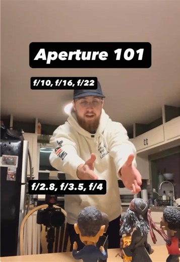 Low Aperture = More blur behind the focus point Focal length plays a large part in this as well, this is the basics of understanding aperture. #photography #photographer #camera #photographylovers #shutterspeed