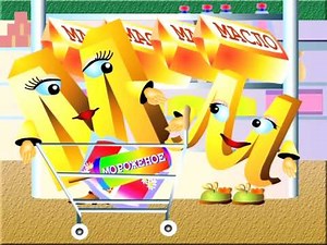 Азбука-малышка - Буква М (Уроки тетушки Совы)