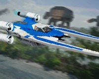 LEGO MOC-218276 U Wing Blue Squadron (2.0 Update) (Star Wars 2025)