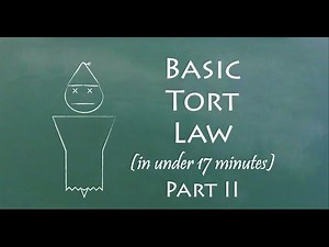 Understand Tort Law in 17 Minutes (Part II)
