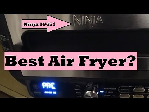 Ninja IG651 Foodi Smart XL Pro 7-in-1 Indoor Grill/Griddle Combo Unboxing, Demo, Review - Air Fryer