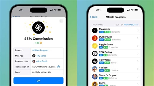 Telegram launches Affiliate Programs for content creators, developers | NoypiGeeks
