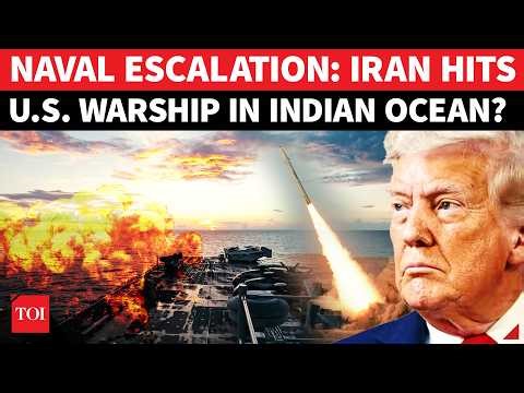 IRGC Navy Hits Two U.S. Warships, Forces Retreat Of LHA-7? Dramatic Escalation, Big Claim & A Denial