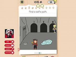 Brain test 5 level 85 Full Guide Walkthrough Solution