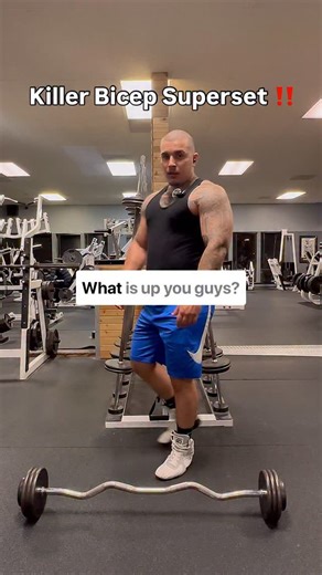 13 reactions · 9 comments | Bicep Super Set. 4 total Sets. Give this a try  | Julio Diaz | Facebook