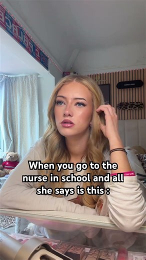 Literally 0 help #funny #lipsyncs #relatable #blonde #school #nurse #subscribe #viral #pov #trend