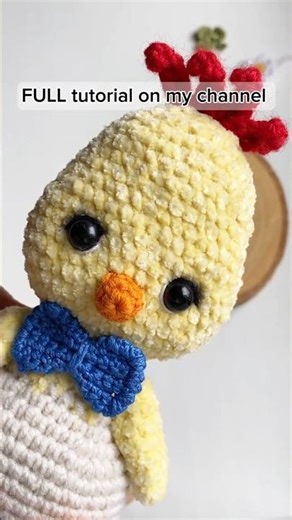 This one stitch makes amigurumi safety eyes adorable | Crochet Tip