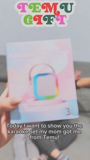 IpekYesilkaya | 🎤✨ New Year gift = instant concert! My mom got me this microphone set from Temu and my best friend and I have been singing non-stop! 💙 Two... | Instagram