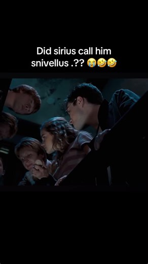 Sirius Black's Hilarious Nickname for Snape Scene