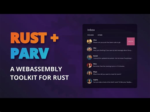 【中文配音】Rust   WebAssembly：我构建了一个微型UI工具包