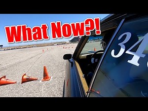 69 GTO Autocross, and how to change Wilwood Brake pads at the track... does not end well!