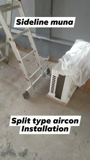 7.7K views · 42 reactions | Split type aircon installation #airconinstallation #splittype | Marvin Lorenzo | Facebook